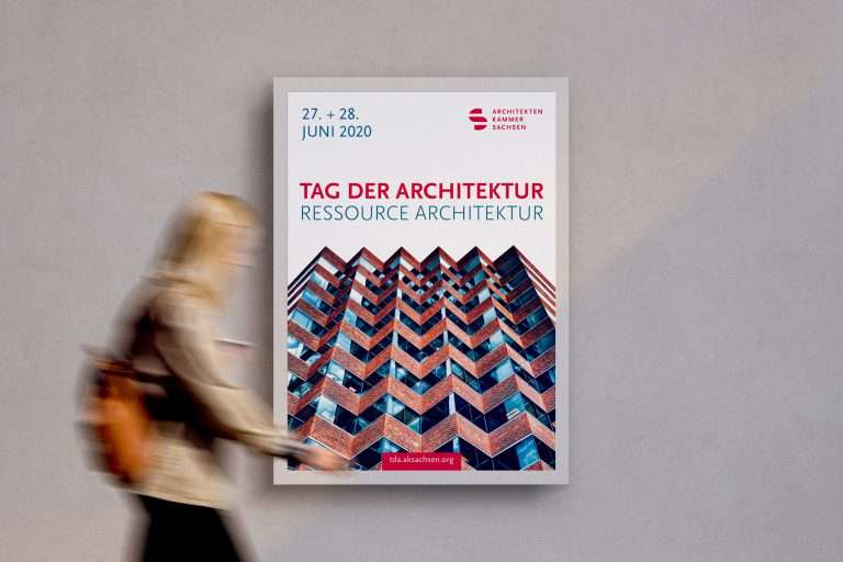 Architektenkammer Sachsen, Tag der Architektur 2020, Key Visual und Begleitmedien